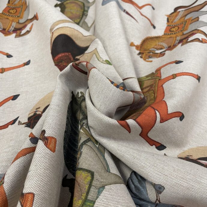 The Yard - Tessuto Indiano Stampato A Mano Con Pavone Jaipuri - Foto 11