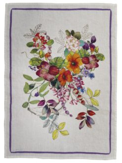 Tessitura Toscana Telerie Strofinaccio Maui Viola