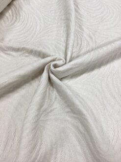 Cotone bianco tridimensionale con le foglie