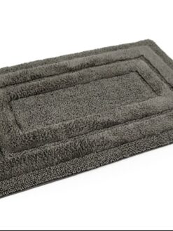 Tappeto in puro cotone “Sirio” var. Carbonio