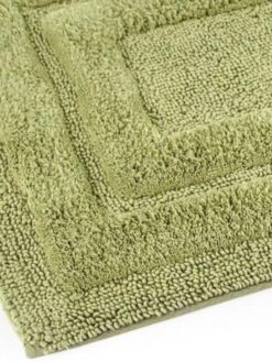 Tappeto in puro cotone “Sirio” var. Salvia