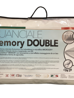 Guanciale MEMORY double in Viscolattice