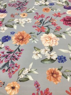 Alternative view of Tessuto smacchia facile con stampa digitale Fiori da Giardino