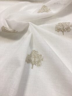 Tessuto bianco mod. Quercia