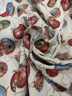 Alternative view of Tessuto Gobelin Natalizio "Gioielli d'Epoca"