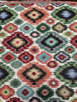 Alternative view of Tessuti in gobelin con  rombi multicolore