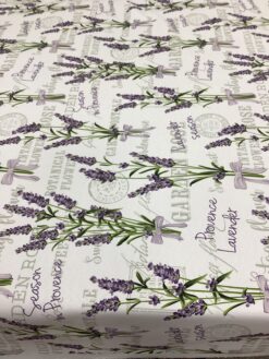 Alternative view of Tessuto antimacchia lavanda e Provenza