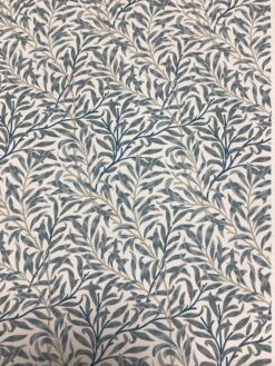 Alternative view of Tessuto antimacchia rami e foglie di salice azzurro