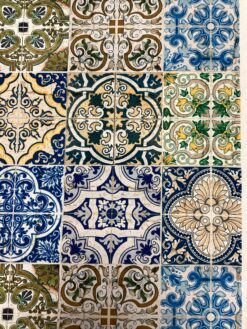 Alternative view of Tessuto antimacchia maioliche