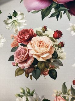 Tessuto antimacchia rose