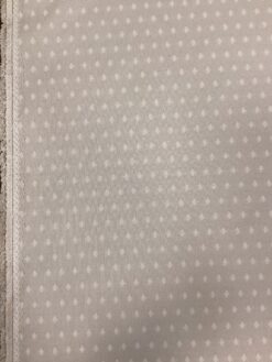 Alternative view of Tessuto rombi panna su fondo tortora