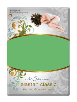 Lenzuola Sotto con Angoli in Jersey di Cotone Singolo - 269 Verde di Mr. Sandman