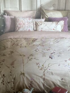 PIP STUDIO completo lenzuola matrimoniale Bamboo Blossom variante kaki