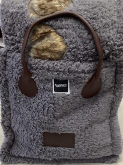 Daunex plaid con borsa sherpa