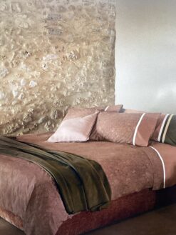 Alternative view of FAZZINI completo copripiumino matrimoniale beige