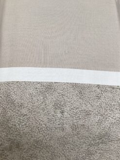 FAZZINI completo copripiumino matrimoniale beige